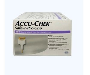 Accu-Chek Safe-T-Pro Uno Lancets x 200