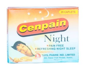 Cenpain Night Caplets x20