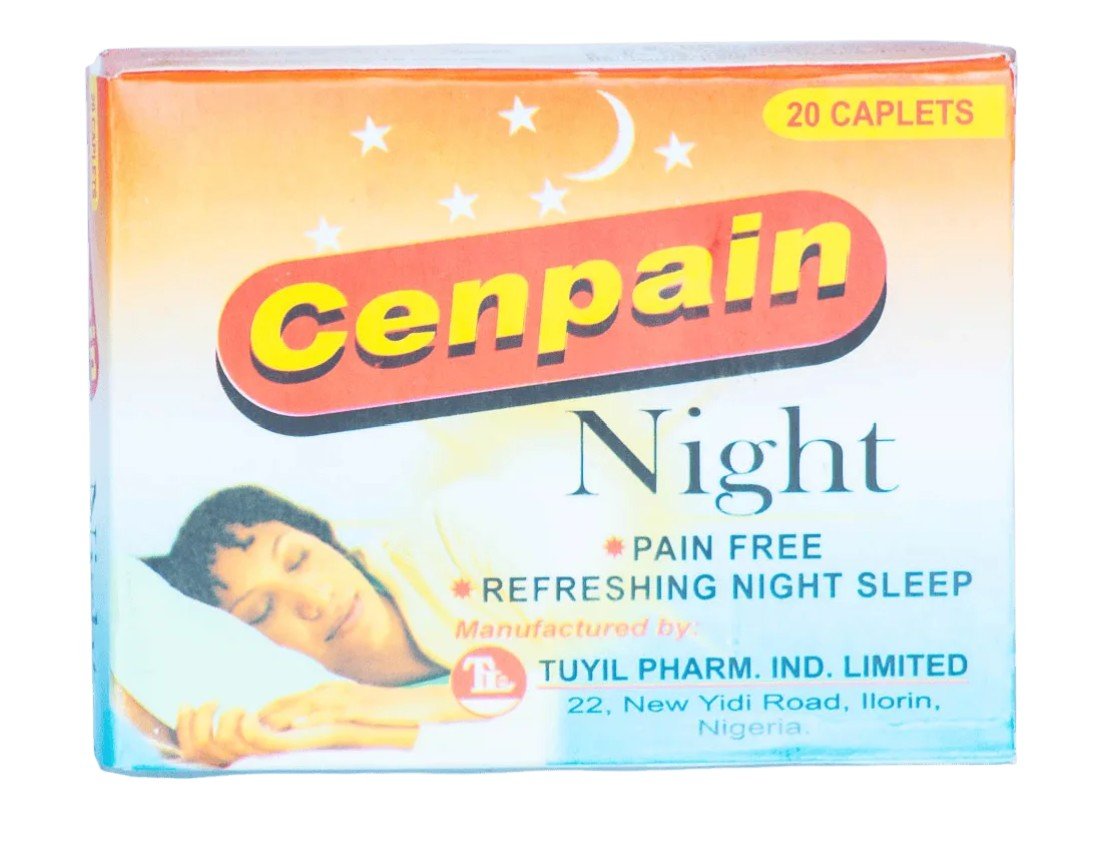 Cenpain Night Caplets x20
