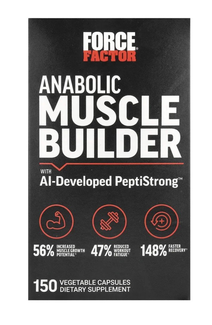 Force Factor Anabolic Muscle Builder Capsules x150