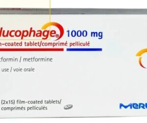 Glucophage Metformin 1000mg Tablet x30
