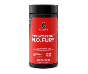 Sixstar Pre Workout No Fury 3000Mg X60