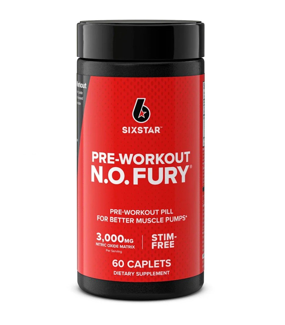 Sixstar Pre Workout No Fury 3000Mg X60