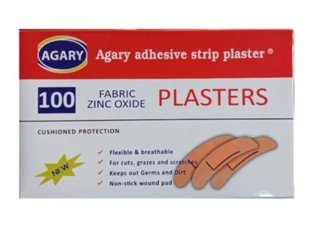 Agary Adhesive Plaster Strips x100 pieces