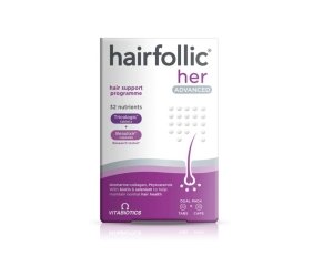 Vitabiotics Hairfollic Her Advanced Dual Pack Capsules x 60