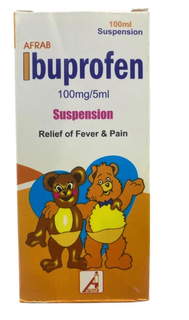 Ibuprofen Afrab Suspension 100mg/5ml