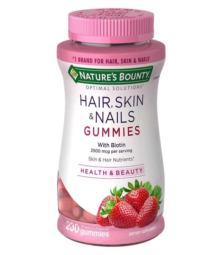 Nature's Bounty Hair, Skin & Nails Strawberry x230