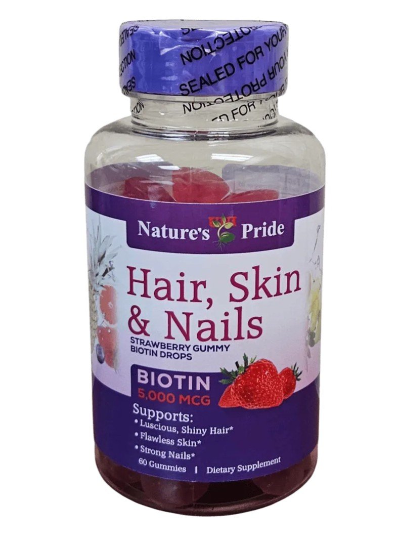 Uni-Nature's Pride Hair, Skin & Nails 5000mg x60